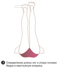 определение длинны ног